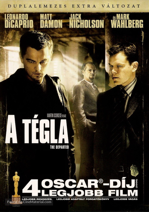 The Departed - Hungarian DVD movie cover