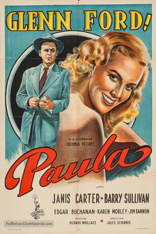 Framed - Argentinian Movie Poster