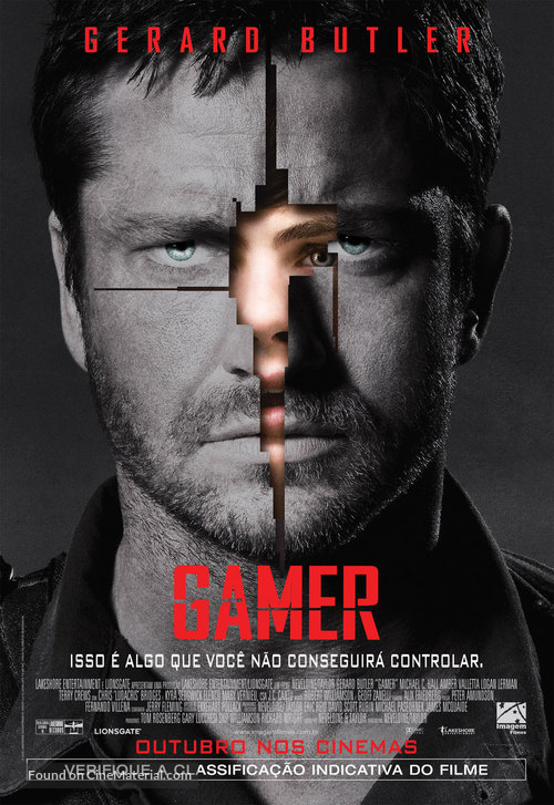 Gamer - Brazilian Movie Poster