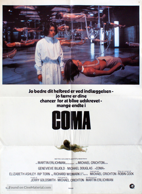 Coma - Danish Movie Poster