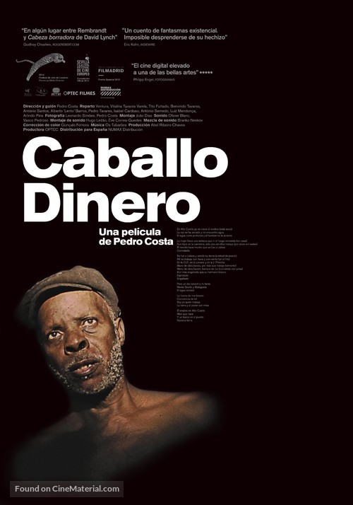 Cavalo Dinheiro - Spanish Movie Poster