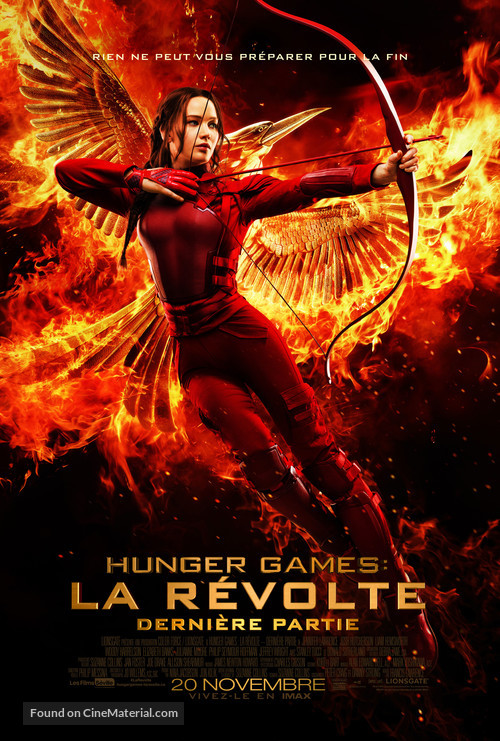 The Hunger Games: Mockingjay - Part 2 - Canadian Movie Poster