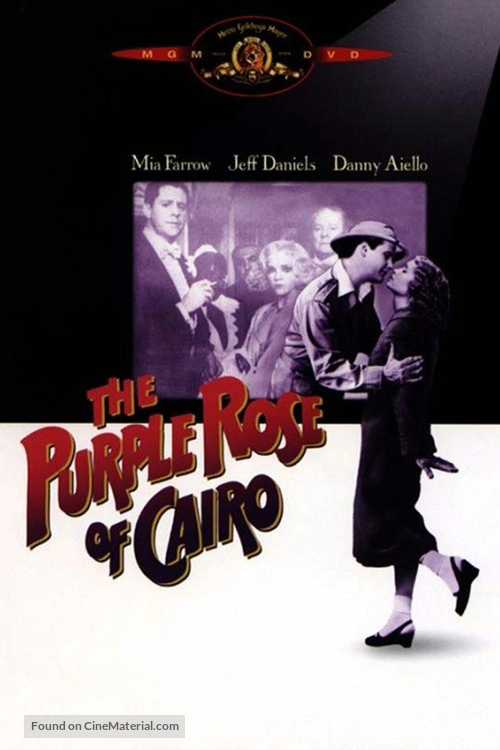 The Purple Rose of Cairo - DVD movie cover