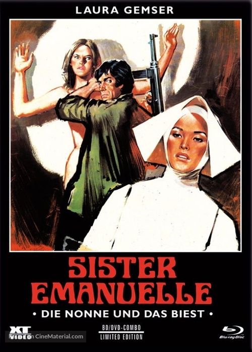 Suor Emanuelle - Austrian Blu-Ray movie cover