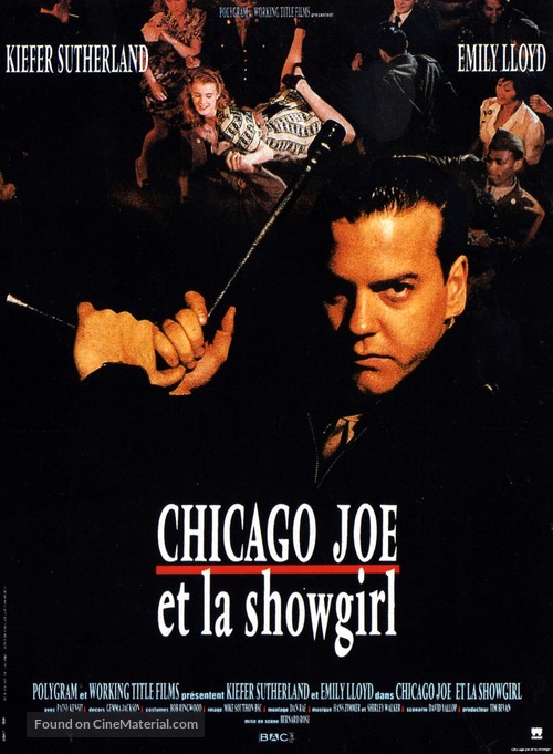 Chicago Joe and the Showgirl - French Movie Poster