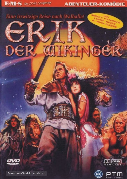 Erik the Viking - German DVD movie cover