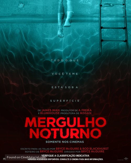 Night Swim - Brazilian Movie Poster