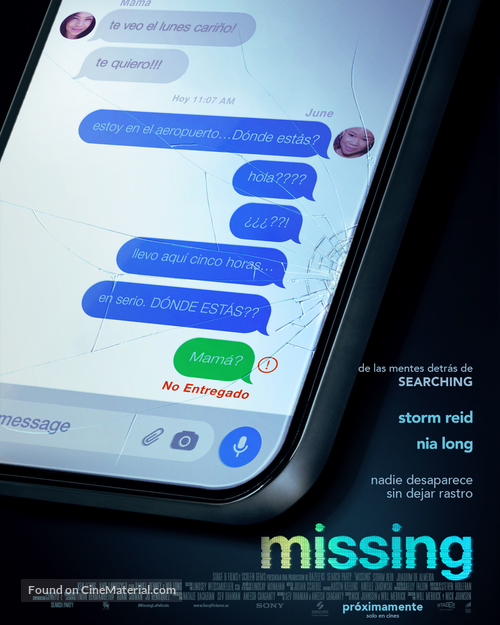 Missing - Spanish Movie Poster