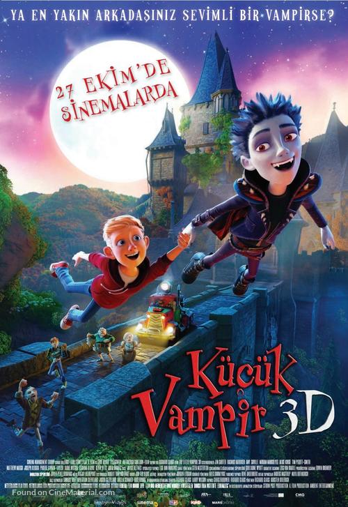 The Little Vampire 3D - Turkish Movie Poster