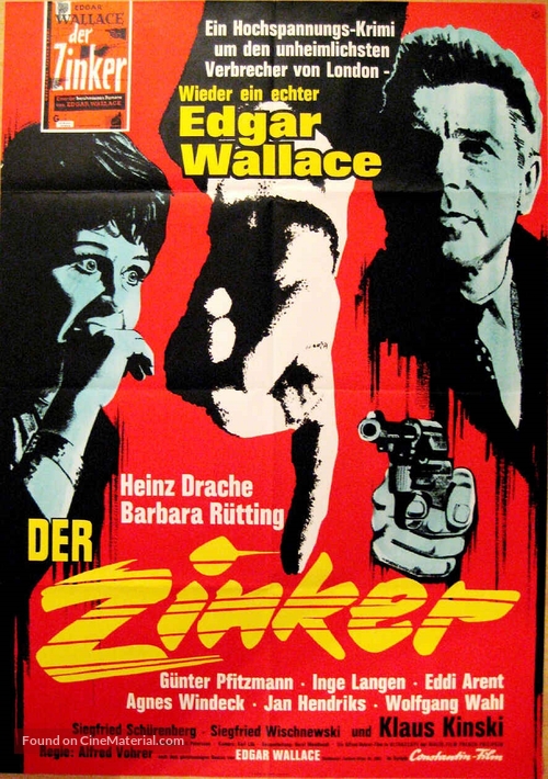 Der Zinker - German Movie Poster