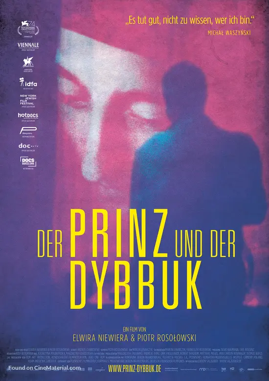 The Prince and the Dybbuk (2017) German movie poster