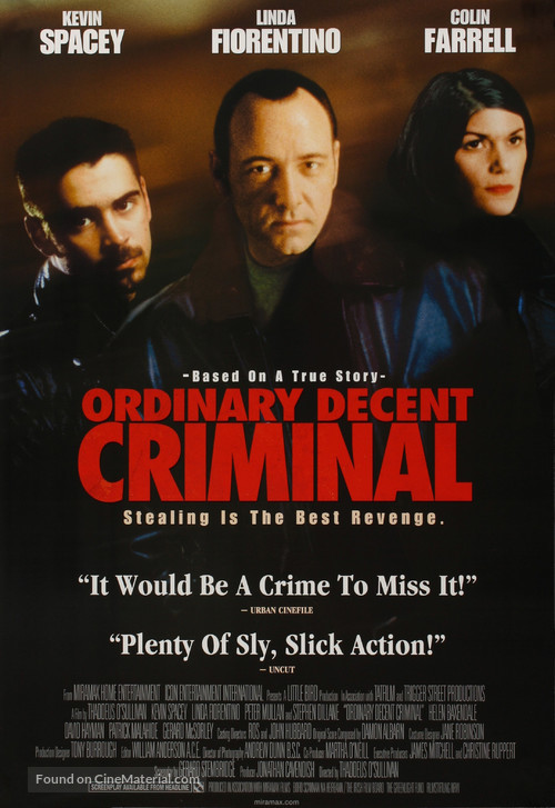 Ordinary Decent Criminal - Movie Poster