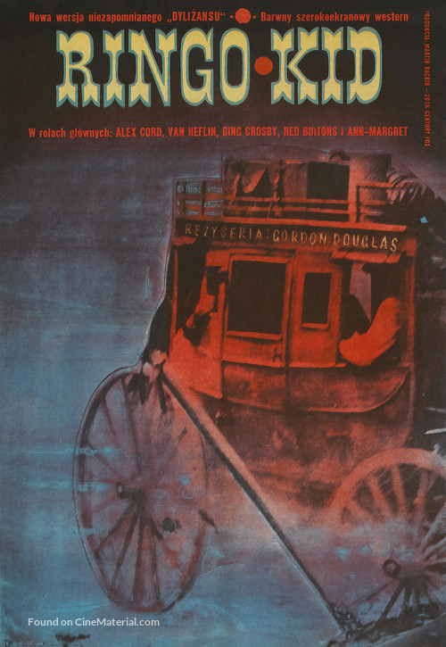 Stagecoach - Polish Movie Poster