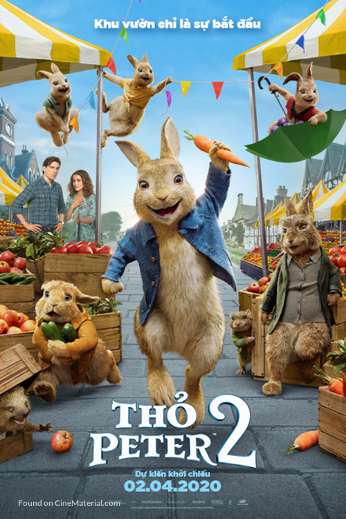 Peter Rabbit 2: The Runaway - Vietnamese Movie Poster