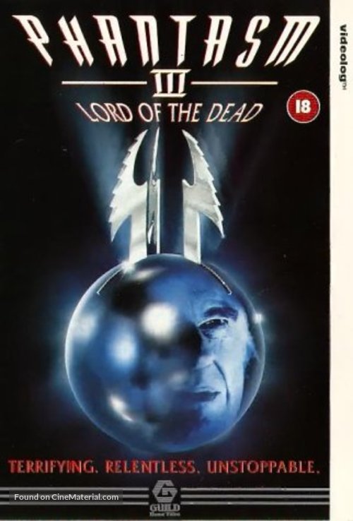 Phantasm III: Lord of the Dead - British VHS movie cover