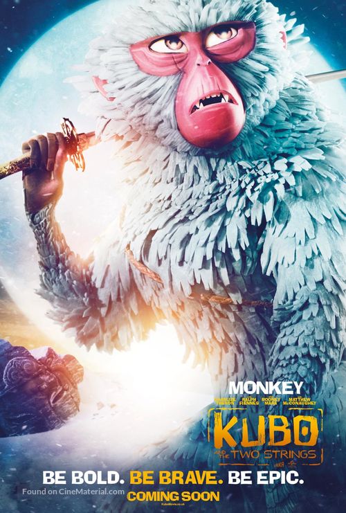 Kubo and the Two Strings - British Movie Poster