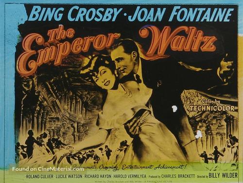 The Emperor Waltz - British Movie Poster