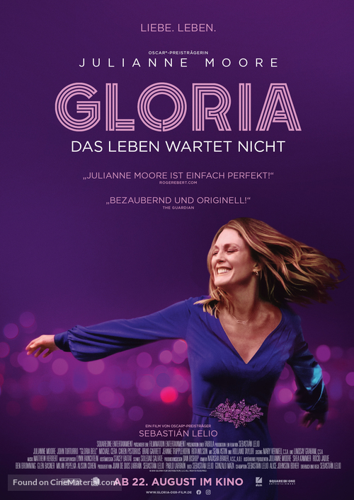 Gloria Bell - German Movie Poster