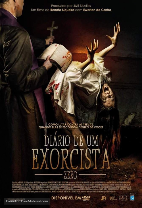 Di&aacute;rio de um Exorcista - Zero - Brazilian Movie Poster