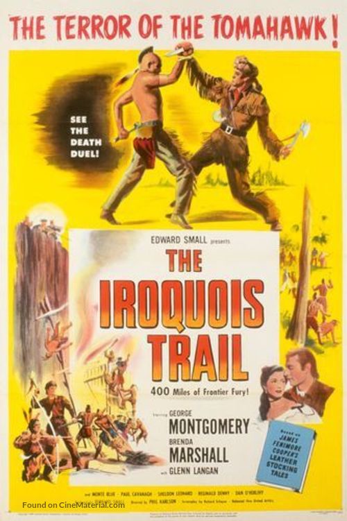 The Iroquois Trail - Movie Poster