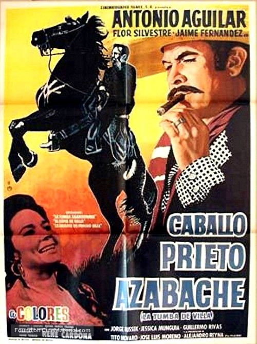 Caballo prieto azabache - Mexican Movie Poster