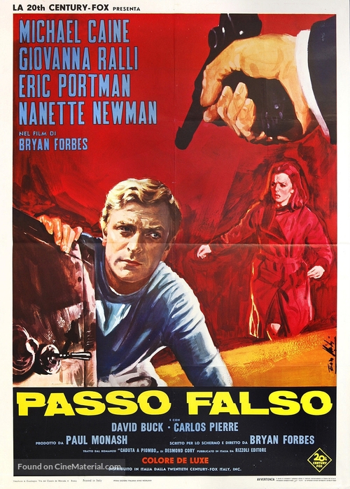 Deadfall - Italian Movie Poster