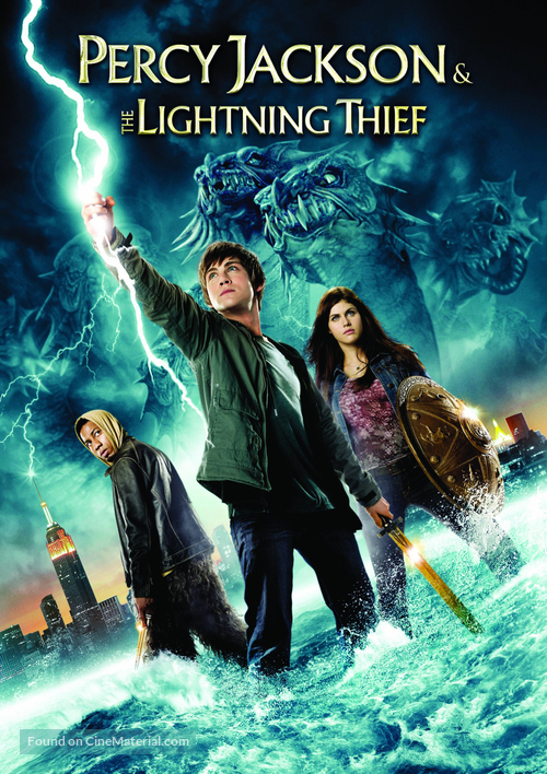 Percy Jackson &amp; the Olympians: The Lightning Thief - DVD movie cover