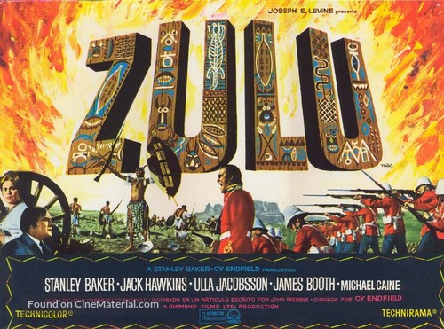 Zulu - Spanish Movie Poster