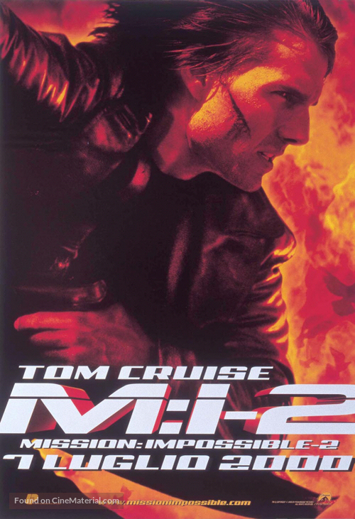 Mission: Impossible II - Italian Theatrical movie poster