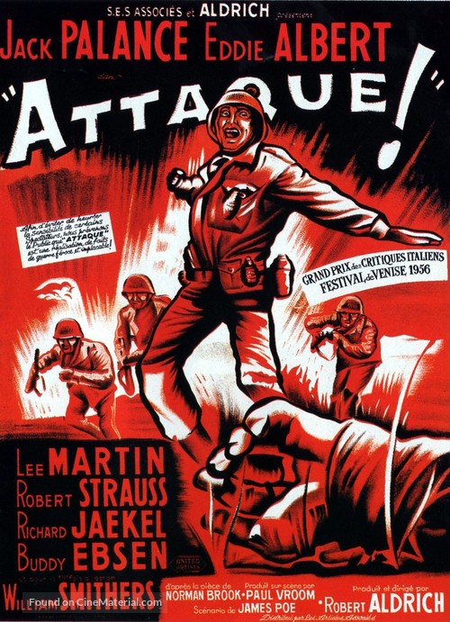 Attack - French Movie Poster