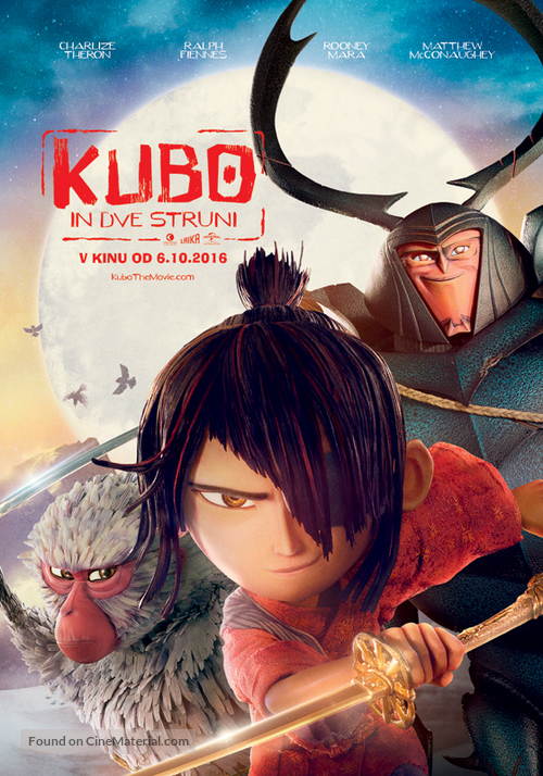 Kubo and the Two Strings - Slovenian Movie Poster