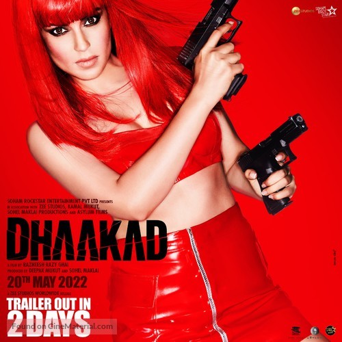 Dhaakad - Indian Movie Poster