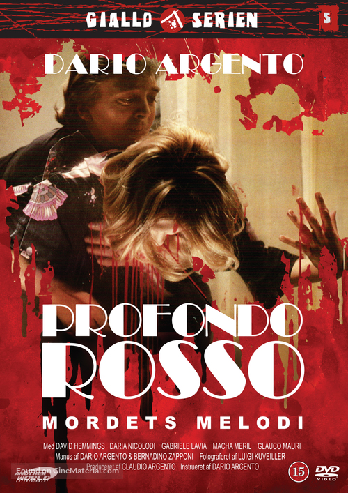 Profondo rosso - Danish Movie Cover