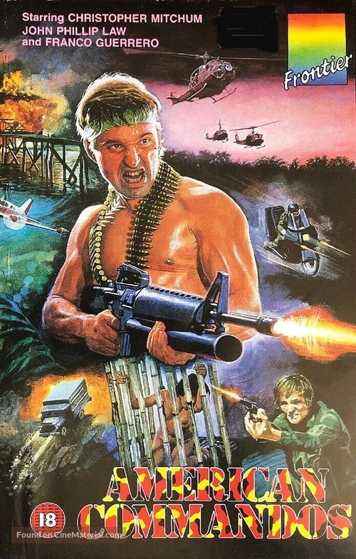 American Commandos - British VHS movie cover