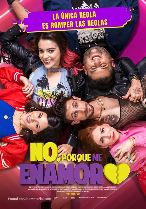 No, porque me enamoro - Mexican Movie Poster