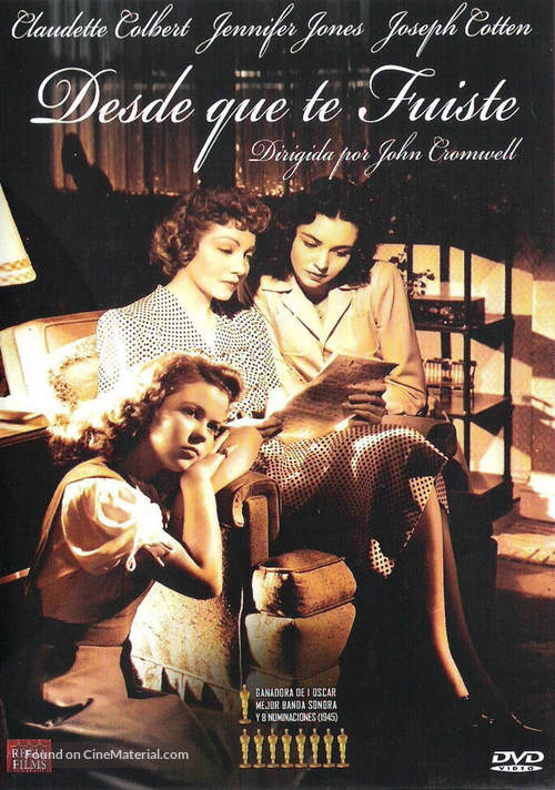 Since You Went Away - Spanish DVD movie cover