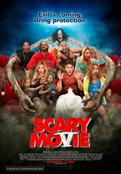 Scary Movie 5 - Swedish Movie Poster