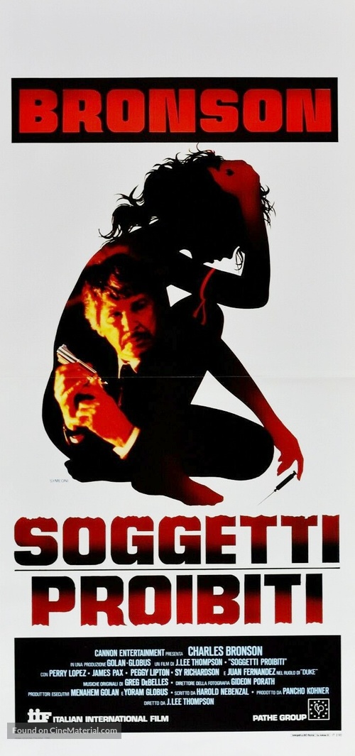 Kinjite: Forbidden Subjects - Italian Movie Poster