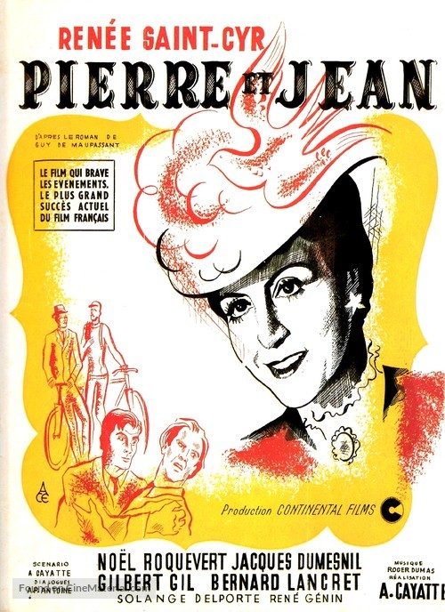 Pierre et Jean - French Movie Poster