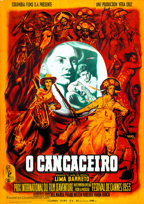 O Cangaceiro - French Movie Poster