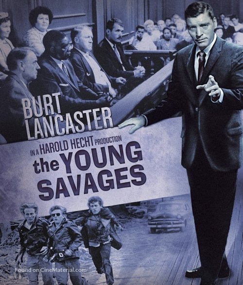 The Young Savages - Blu-Ray movie cover