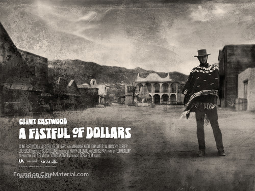 Per un pugno di dollari - British Movie Poster