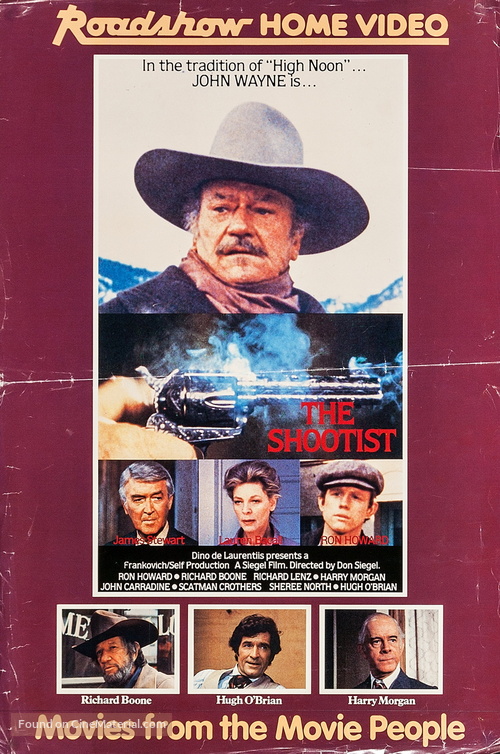 The Shootist - Video release movie poster