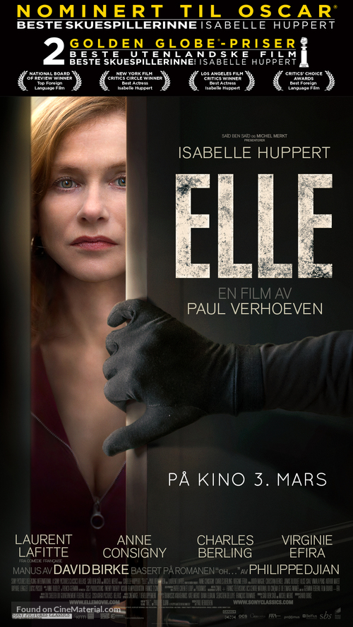 Elle - Norwegian Movie Poster