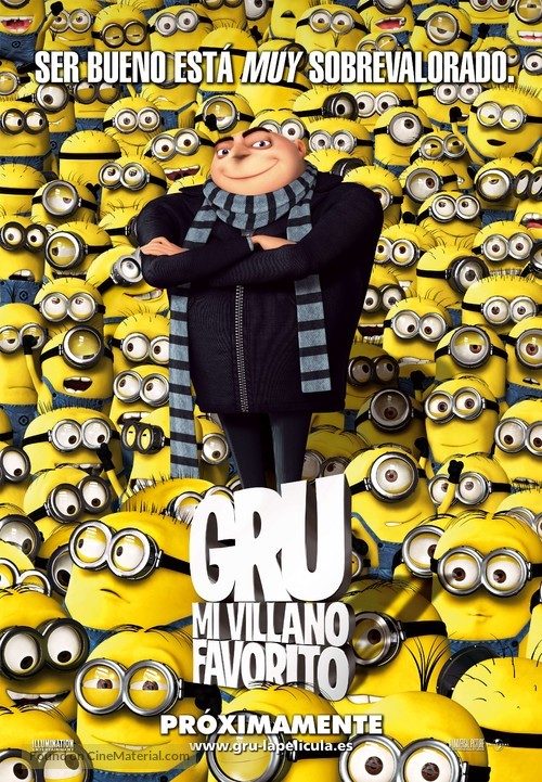 Despicable Me - Spanish Movie Poster