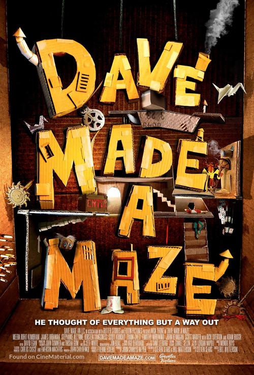 Dave Made a Maze - Movie Poster