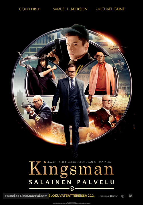 Kingsman: The Secret Service - Finnish Movie Poster