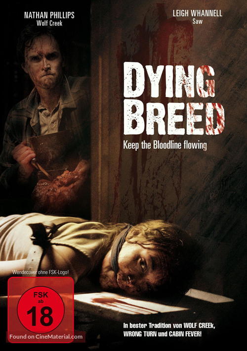 Dying Breed - German Movie Cover