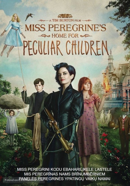 Miss Peregrine&#039;s Home for Peculiar Children - Estonian Movie Cover