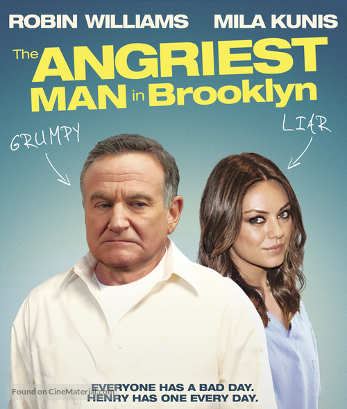 The Angriest Man in Brooklyn - Canadian Movie Cover